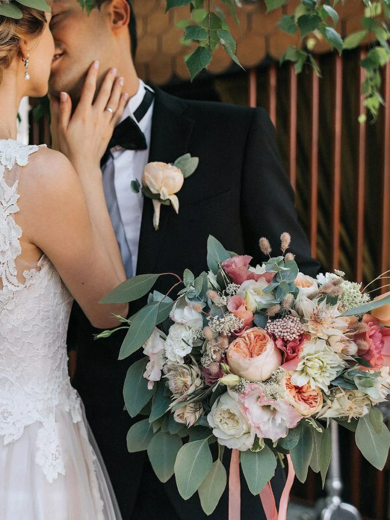 Букет нареченої в стилі  garden chic
